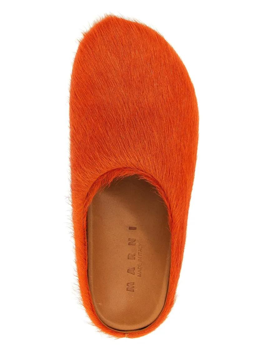 Thumbnail - Marni Loafer - Sabot 'Fussbett' - Gr. 42 (EU) - in Orange - für Damen