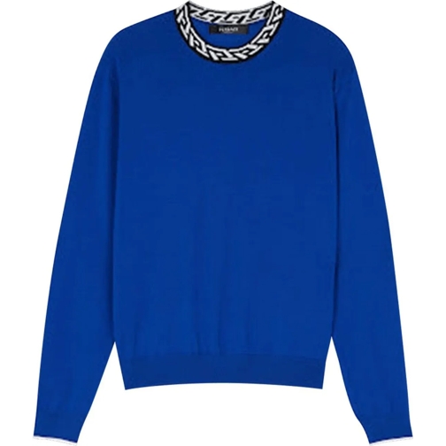 Versace  Sweaters Blue blau