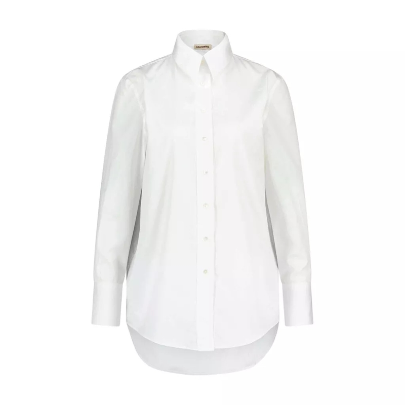 Blooming  Bluse Erve aus Baumwolle Weiß