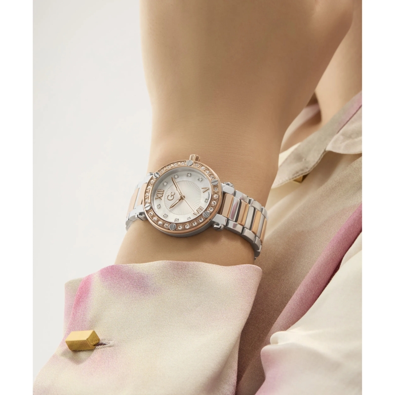 GC Quarzuhr Quarz-Analoguhr Gc Aura silber(Image 5)