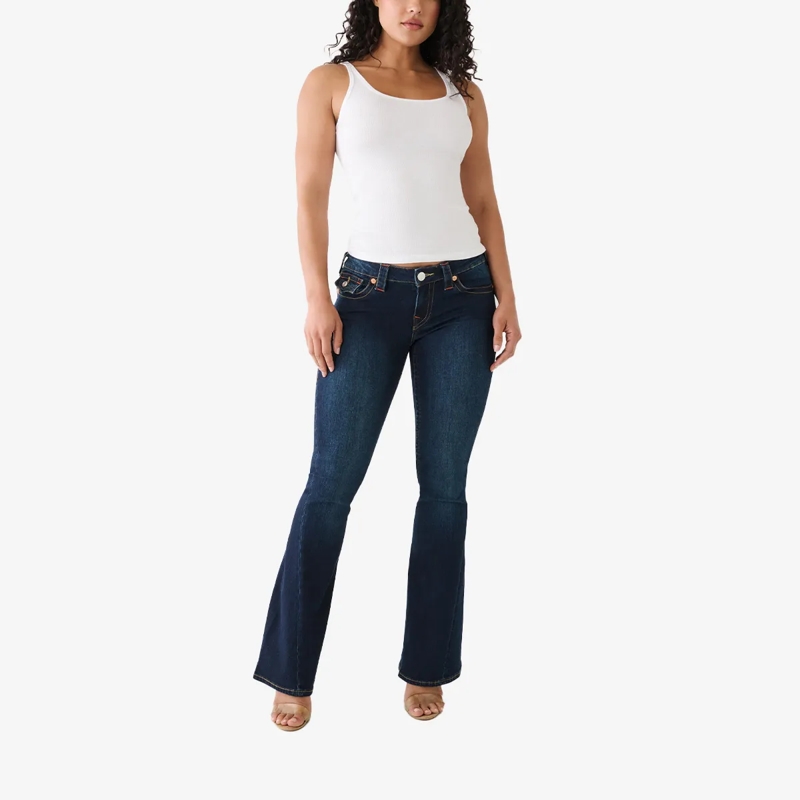 True Religion Jeans - Modell: Joey- Mid Rise- Mittelhohem Bund- Dez blau(Image 2)
