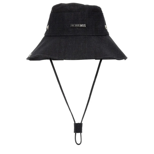 Jacquemus Hut "Le Bob De-Nimes" Bucket Hat Black