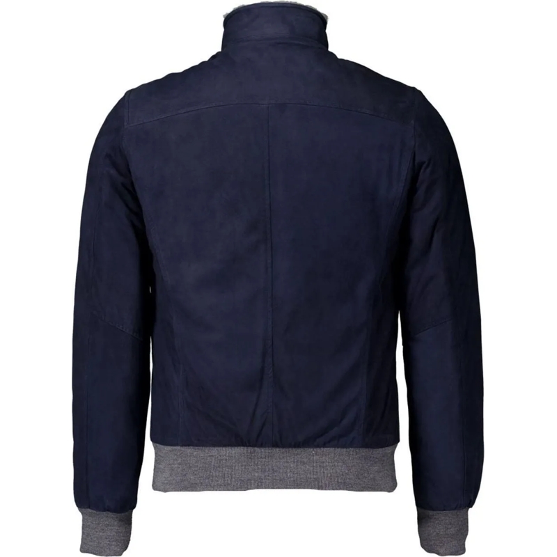 Barba Napoli Daunenjacke Barba Napoli Wolf Jackets Donkerblauw 43702 blau(Image 4)