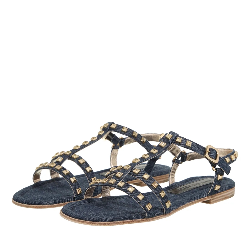 Kennel & Schmenger Sandales à lanières Carly Indigo/Gold(Image 3)