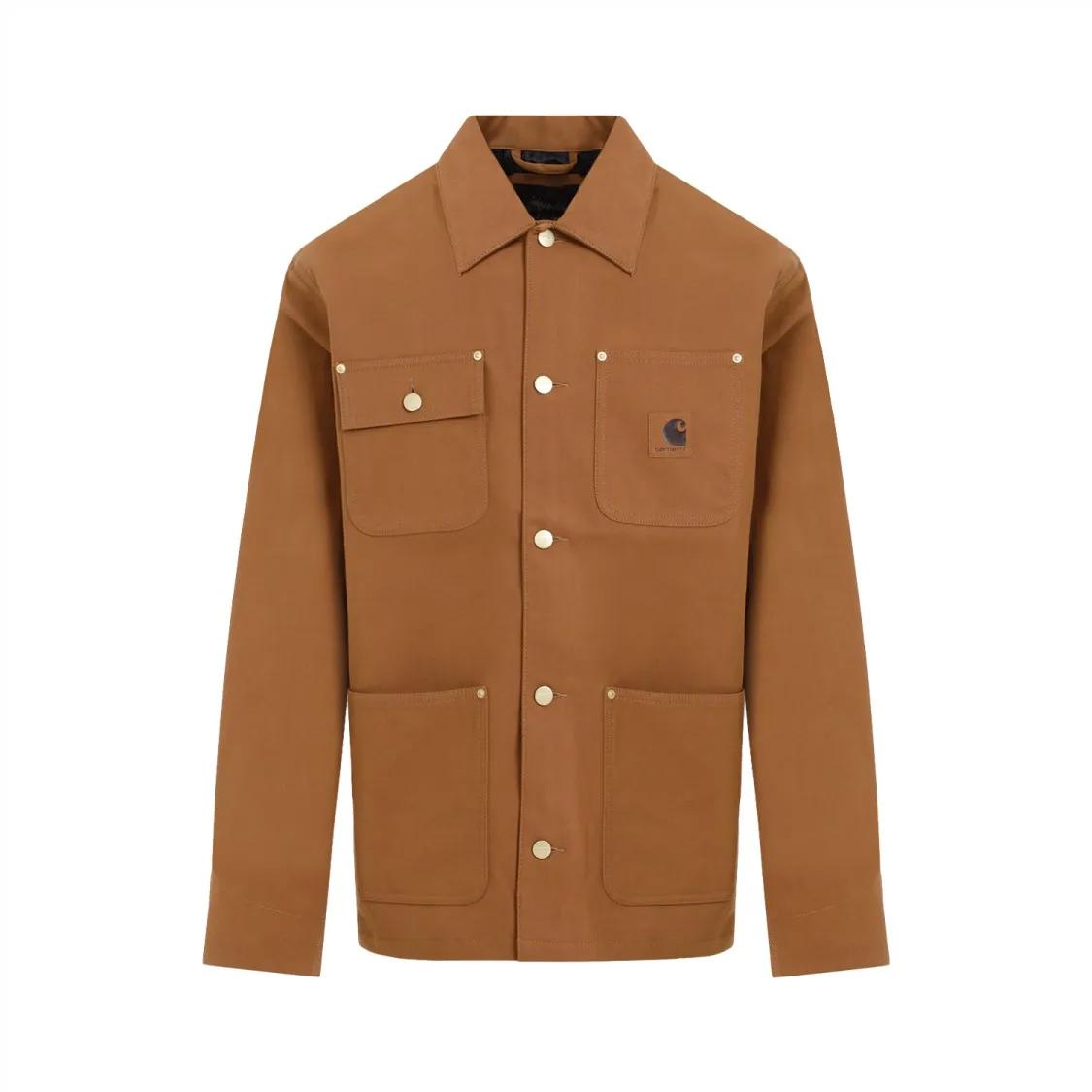 Carhartt Wip - Hamilton Brown Suede Michigan Coat - Größe S - braun