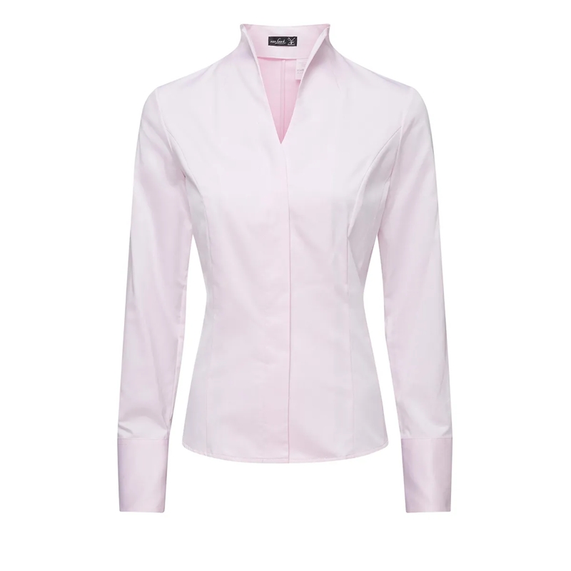 VAN LAACK Bluse Bluse Modern Fit Uni rosa