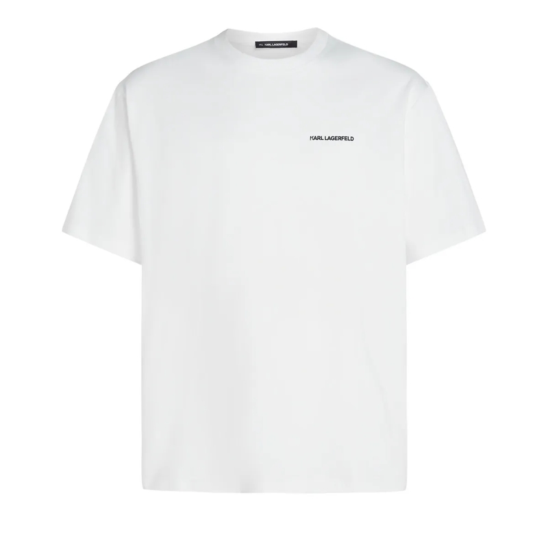 Karl Lagerfeld T-Shirt Lässiges T-Shirt von Rue St-Guillaume T-shirt weiss