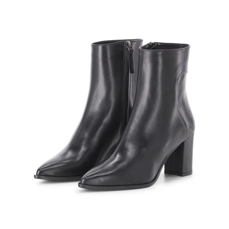 Jubile' Veterschoenen Stiefeletten mit Absatz Schwarz