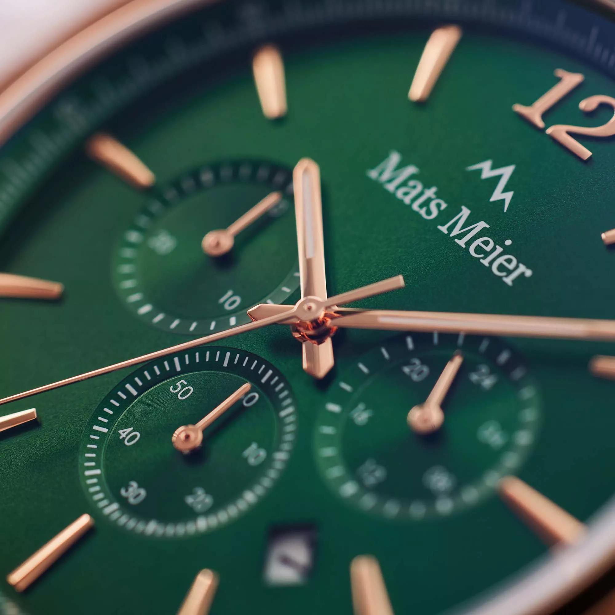 Thumbnail - Mats Meier Uhren - Grand Cornier Chrono Uhr - Gr. unisize - in Gold - für Damen