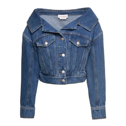 Alexander McQueen Denim Jacket* Organic Indigo Denim 12Oz Blue Jeans