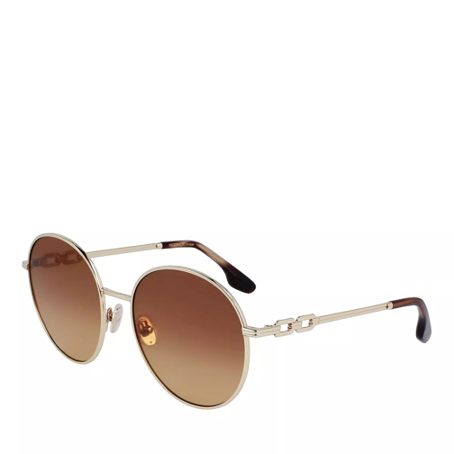 Victoria Beckham VB231S Gold/Brown Sunglasses