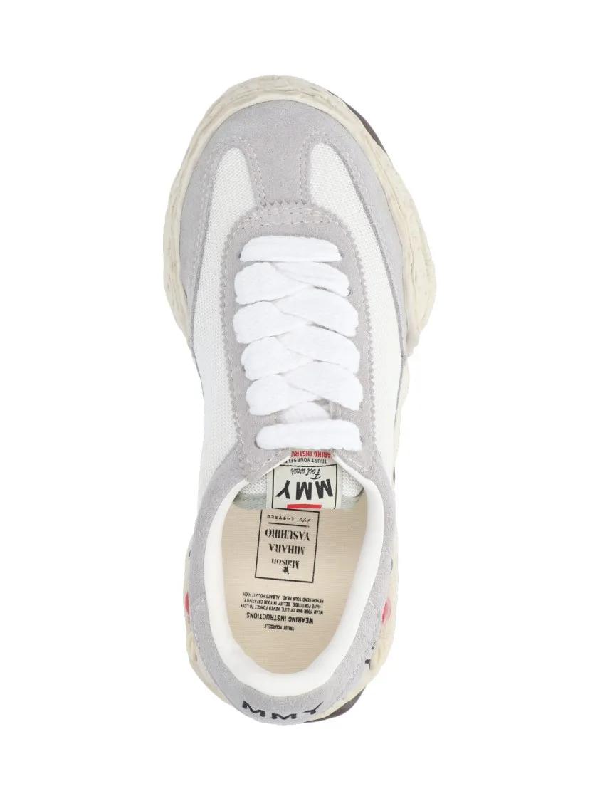 Thumbnail - Maison Mihara Yasuhiro Low-Top Sneaker - Round Toe Sneakers With Suede And Fabric Blend - Gr. 38 (EU) - in Grau - für Da...