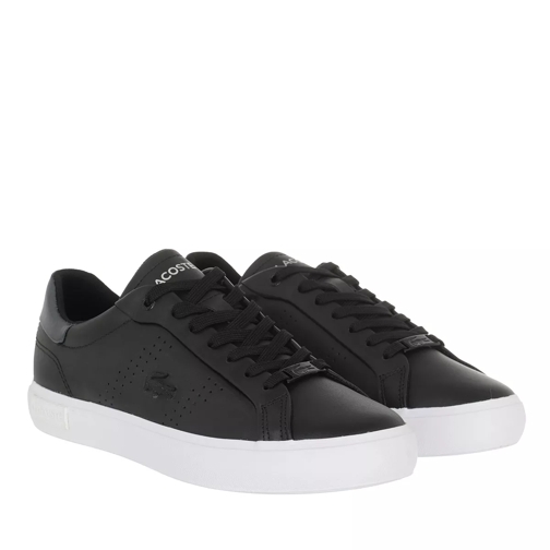 Lacoste Powercourt 2.0     Black White Low-Top Sneaker