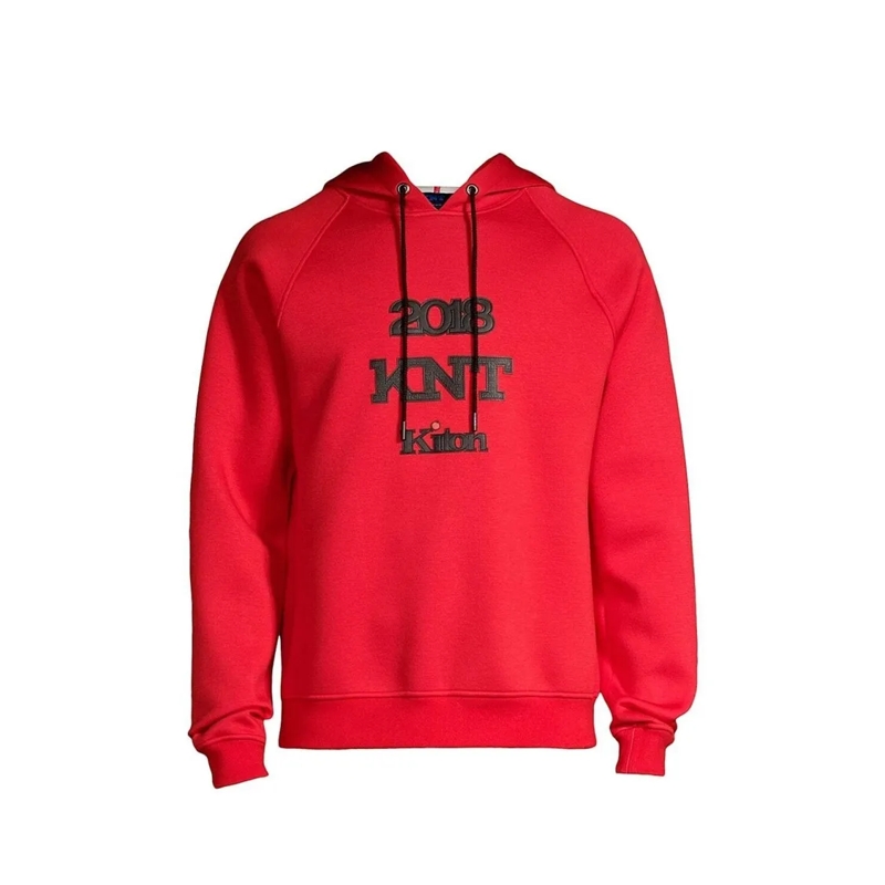 Kiton  Hooded Sweatshirt Red