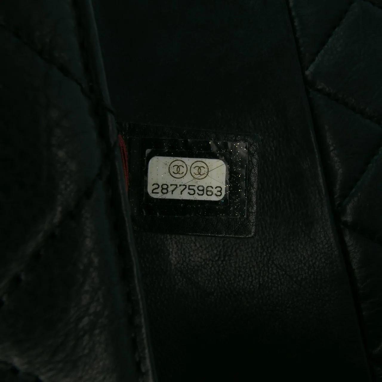 Thumbnail - Chanel Hobo Bags - Mini Quilted Calfskin Pearl CC Accordion Flap - Gr. unisize - in Schwarz - für Damen