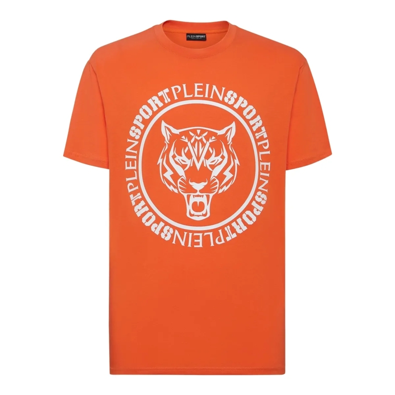 Plein Sport T-Shirt T-Shirt Carbon Tiger orange