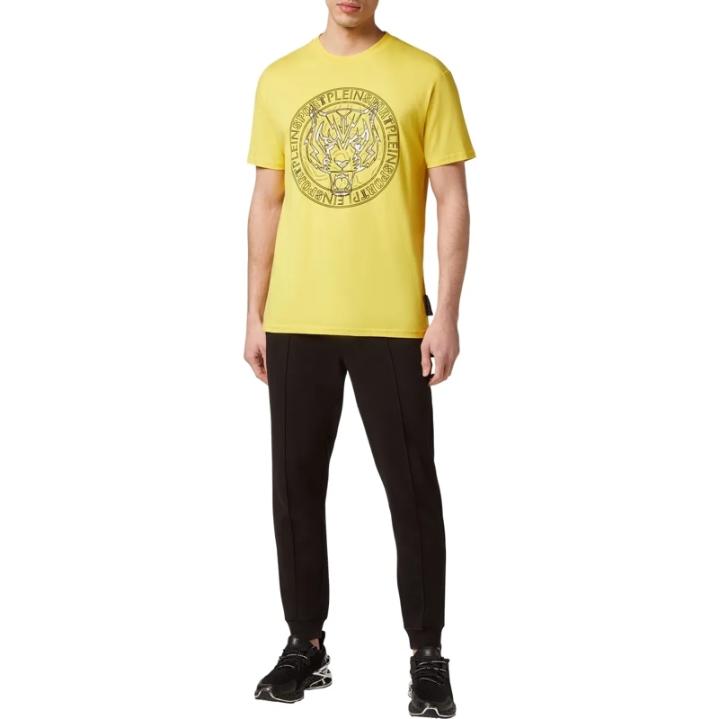Plein Sport T-Shirt T-Shirt Tiger gelb(Image 4)