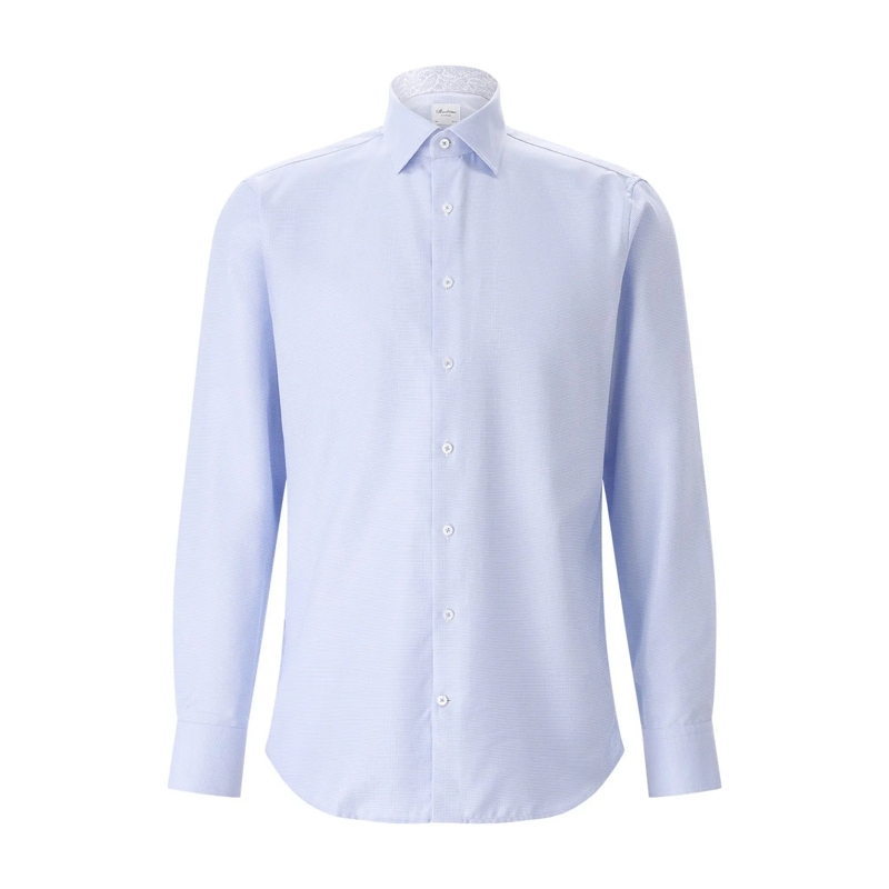 STENSTRÖMS Chemise Regular-Fit Hemd blau