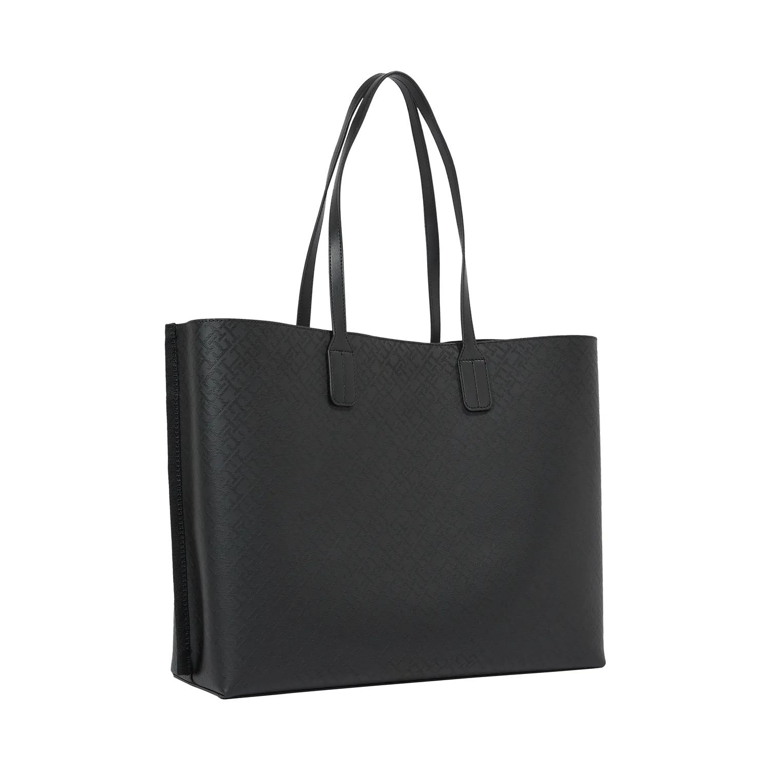 Tommy Hilfiger Draagtas TH DISTINCT TOTE MONO dames handtas schoudertas shopper met th-logo-embleem