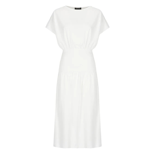Fabiana Filippi Robes midi White Coton Dress White