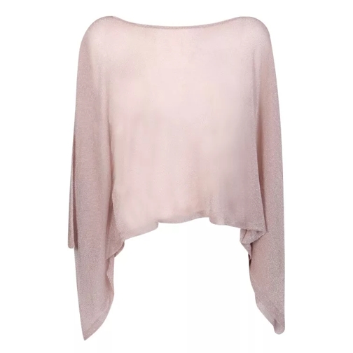 Fabiana Filippi Pink Draped Over Fit Top Pink Top casual
