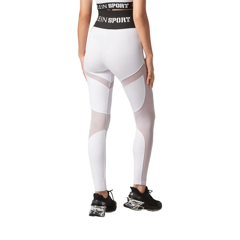Plein Sport Leggings Leggings Multicut weiss(Image 3)