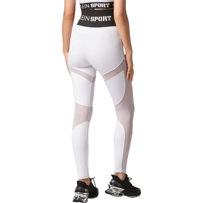 Plein Sport Leggings Leggings Multicut weiss(Image 2)