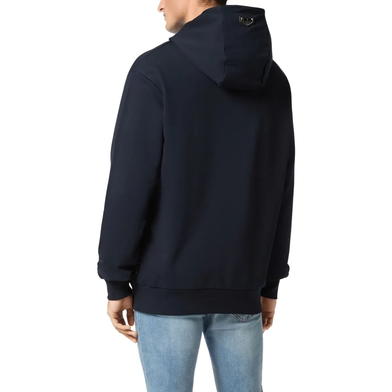 Philipp Plein Top Hoodie King Plein dunkel-blau(Image 2)