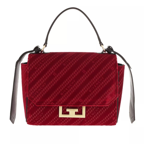 Givenchy Mini Eden Bag 4G Velvet Red Borsetta a tracolla