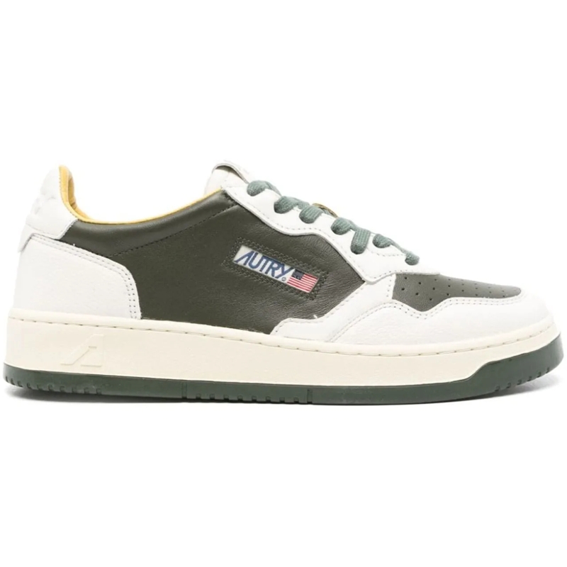 Autry International Low-Top-Sneaker Sneakers Greenwhite grün