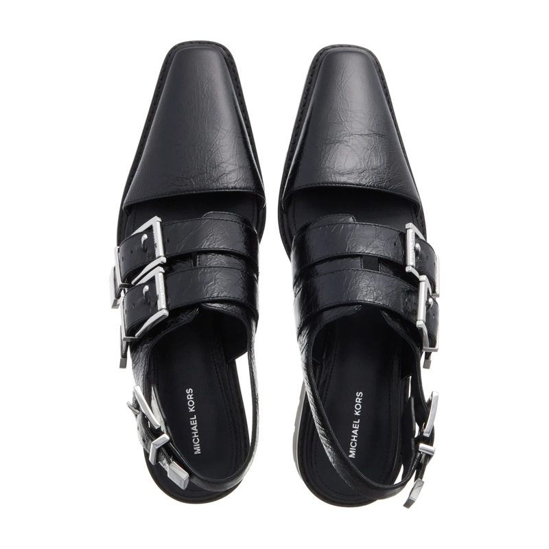 MICHAEL Michael Kors Sandals Darrington Sling Loafer Black (Image 6)