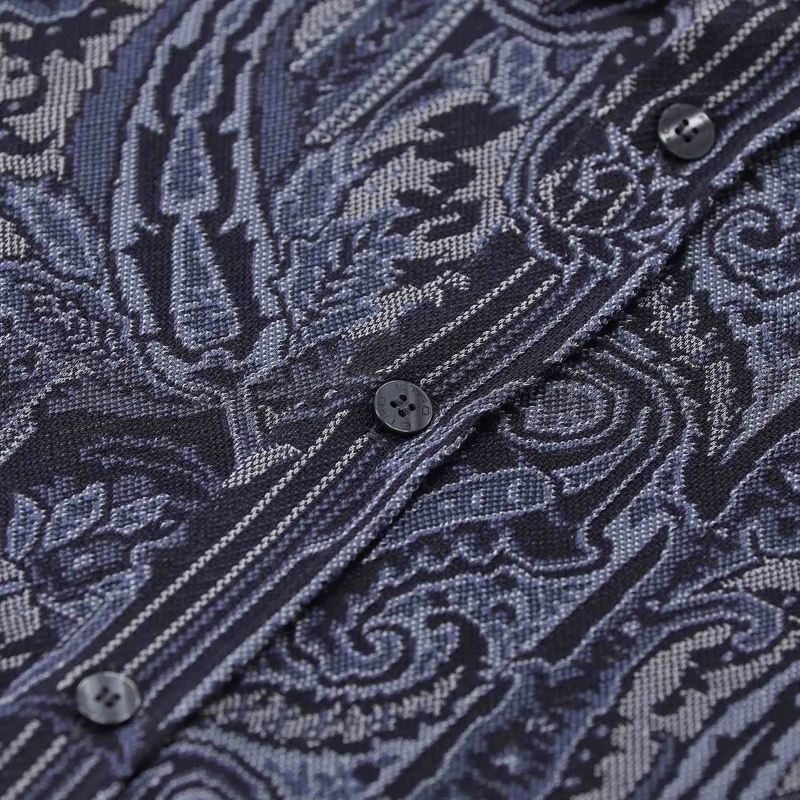 Etro Hemd Hemd mit Paisley-Muster blau(Image 3)