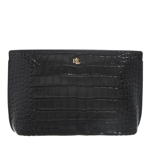 Lauren Ralph Lauren Make-Up Täschchen Top Zip Pch-Pouch-Large Black