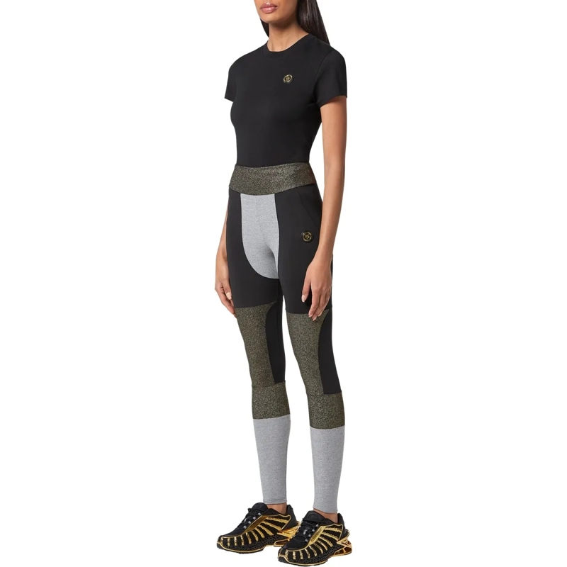 Plein Sport Leggings Leggings Statement bunt(Image 4)