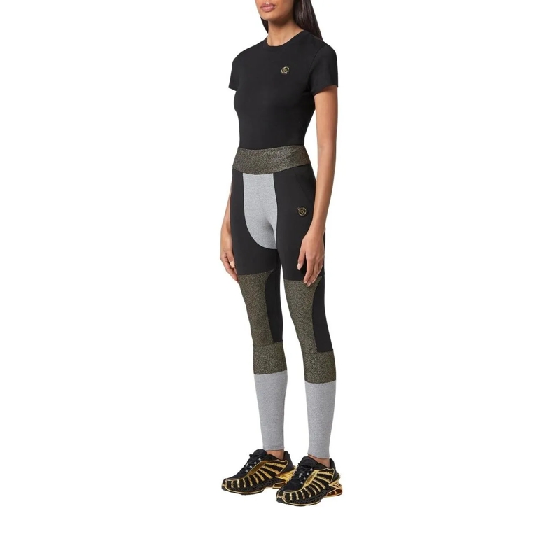 Plein Sport Leggings Leggings Statement bunt(Image 4)