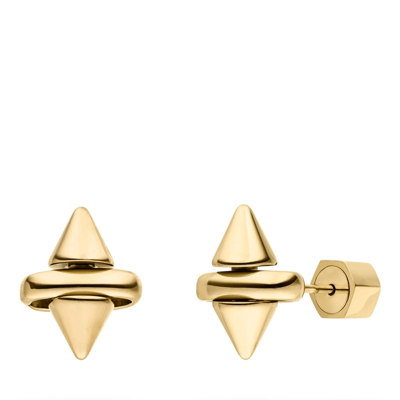 Liebeskind Berlin Ohrstecker Edelstahl Spikes gold(Image 3)
