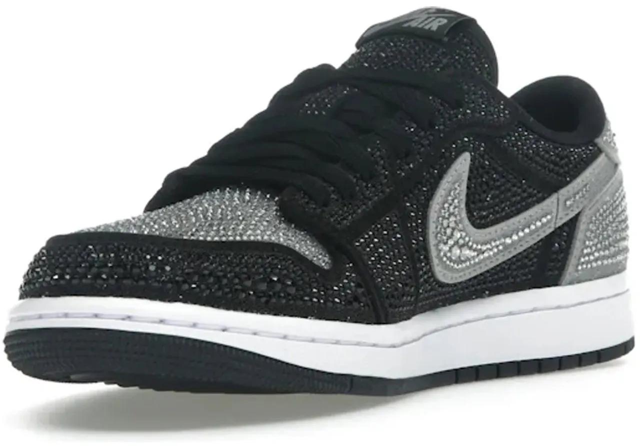 Thumbnail - Nike Low-Top Sneaker - Jordan 1 Retro Low OG Swarovski Stealth (Women's) - Gr. 36 (EU) - in Weiß - für Damen