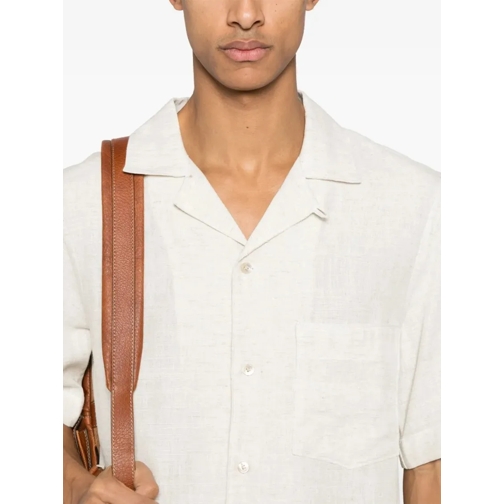 Eleventy Chemises Short-Sleeve Shirt Neutrals (Image 5)