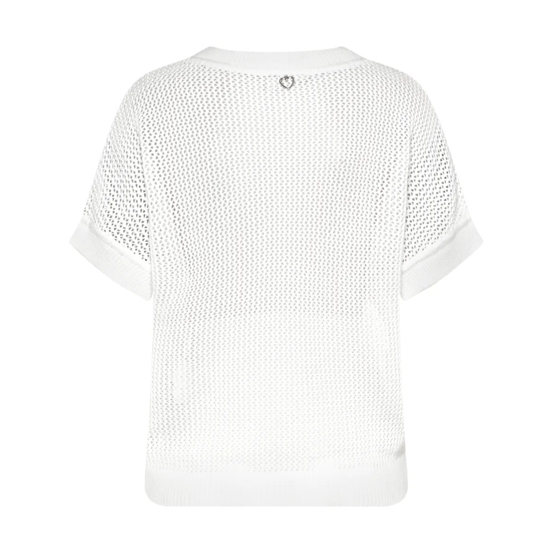 Marc Aurel  Netz-Pullover weiss(Image 5)