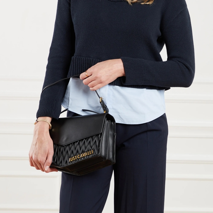Just Cavalli Shoulder Bag Black | Shoulder Bag