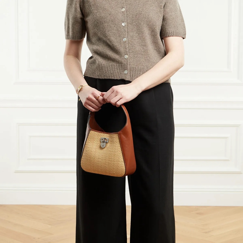 Lauren Ralph Lauren Schultertasche Tanner Sm Sh Shoulder Bag Small Natural/Lauren Tan(Image 2)