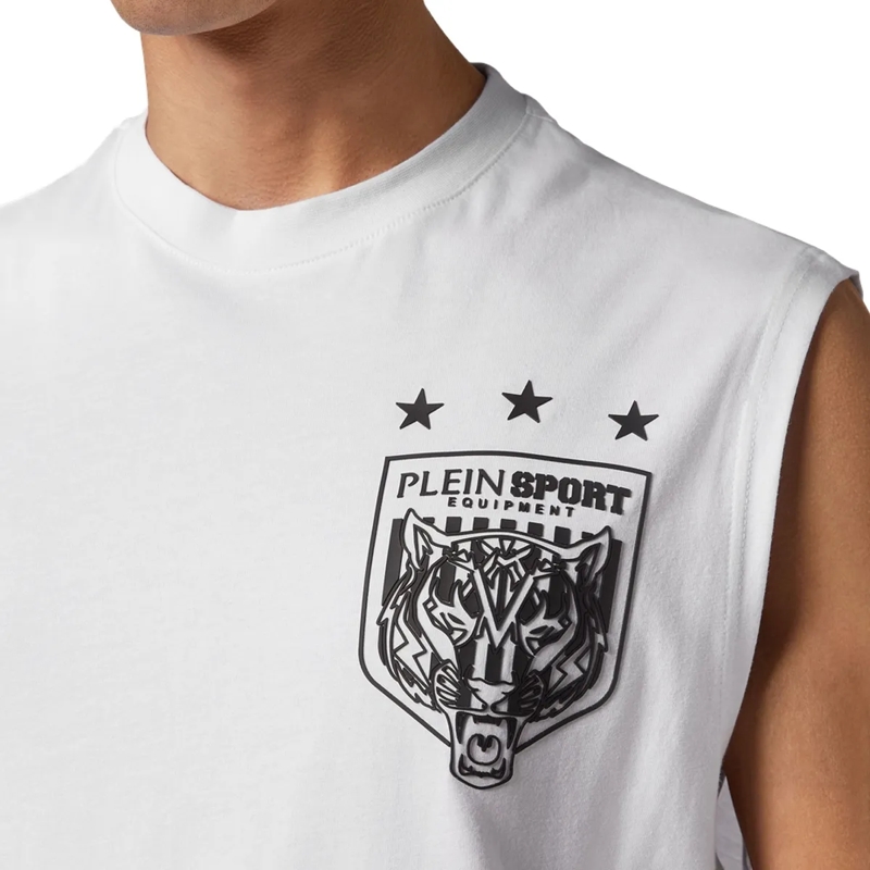 Plein Sport T-Shirt T-Shirt Tiger weiss(Image 5)