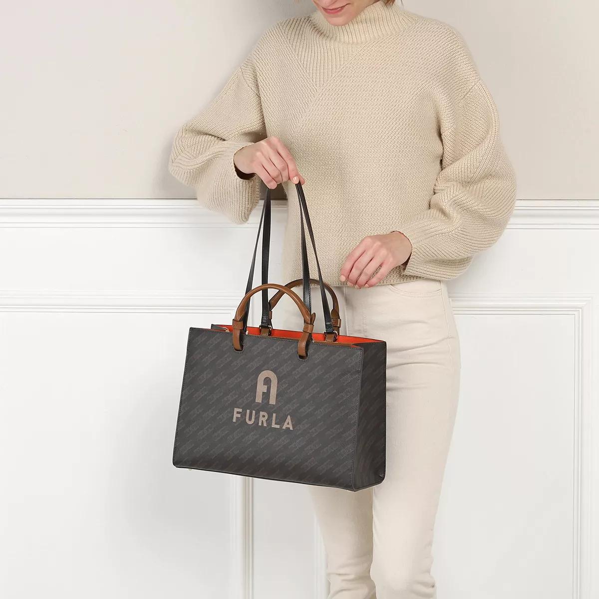 Furla Varsity Style L Tote E/W Toni Caffe' Tote