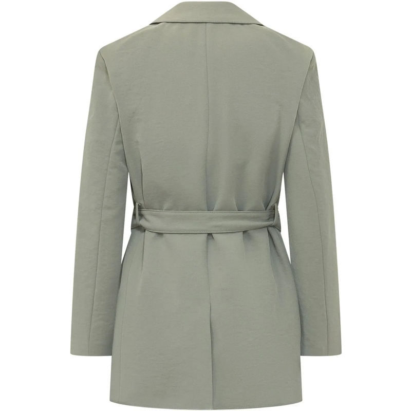 Calvin Klein Blazer Blazer con Cintura e Rever grün(Image 2)