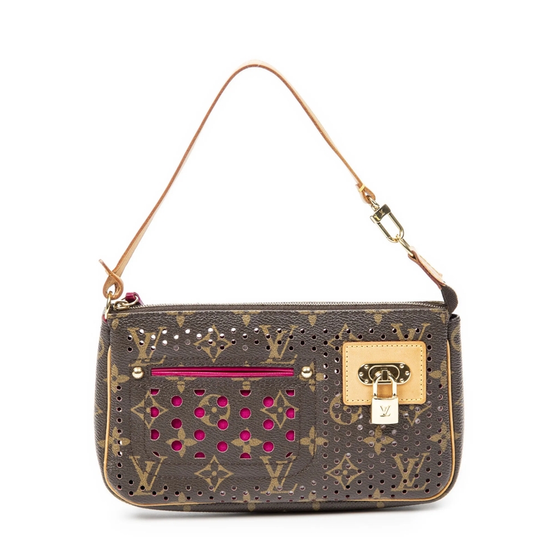 Louis Vuitton Crossbody Bag Pochette Accessoires braun