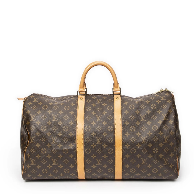 Louis Vuitton Crossbody Bag Keepall 55 braun