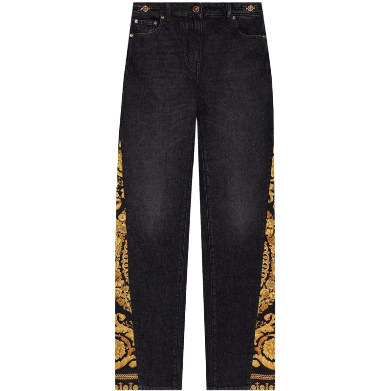 Versace  Trousers Blackmulti mehrfarbig