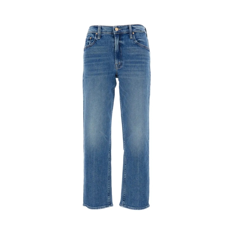 Mother Jeans The Newbie Ankle Jeans Blue