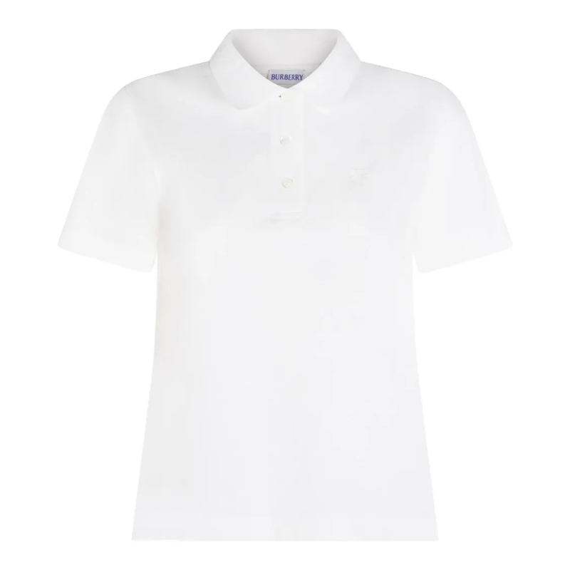 Burberry Overhemd Women's T-Shirts And Polos With Cuts White