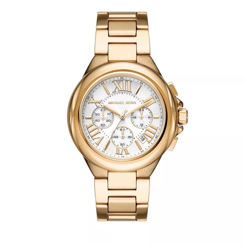 Michael Kors Camille Chronograph Stainless Steel Watch Silver Chronograph